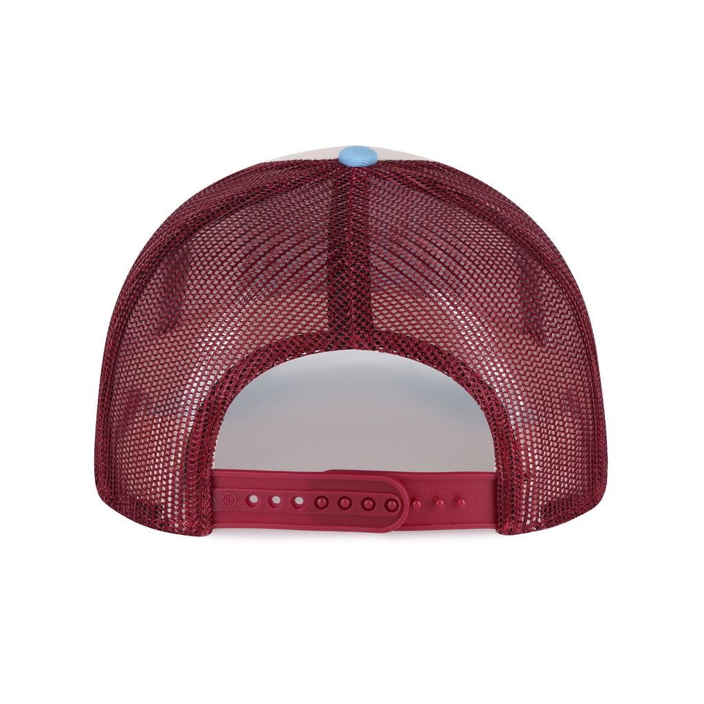 Montreal Canadiens NHL 47 Brand Men's Tricolor Drawbridge Trucker Snapback Hat
