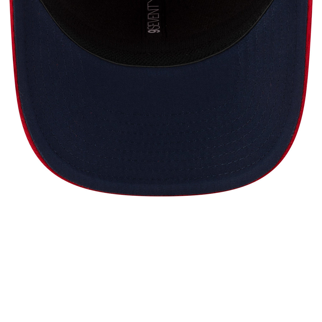 Montreal Alouettes CFL New Era Men's Red 9Seventy 2025 Sideline Stretch Snapback