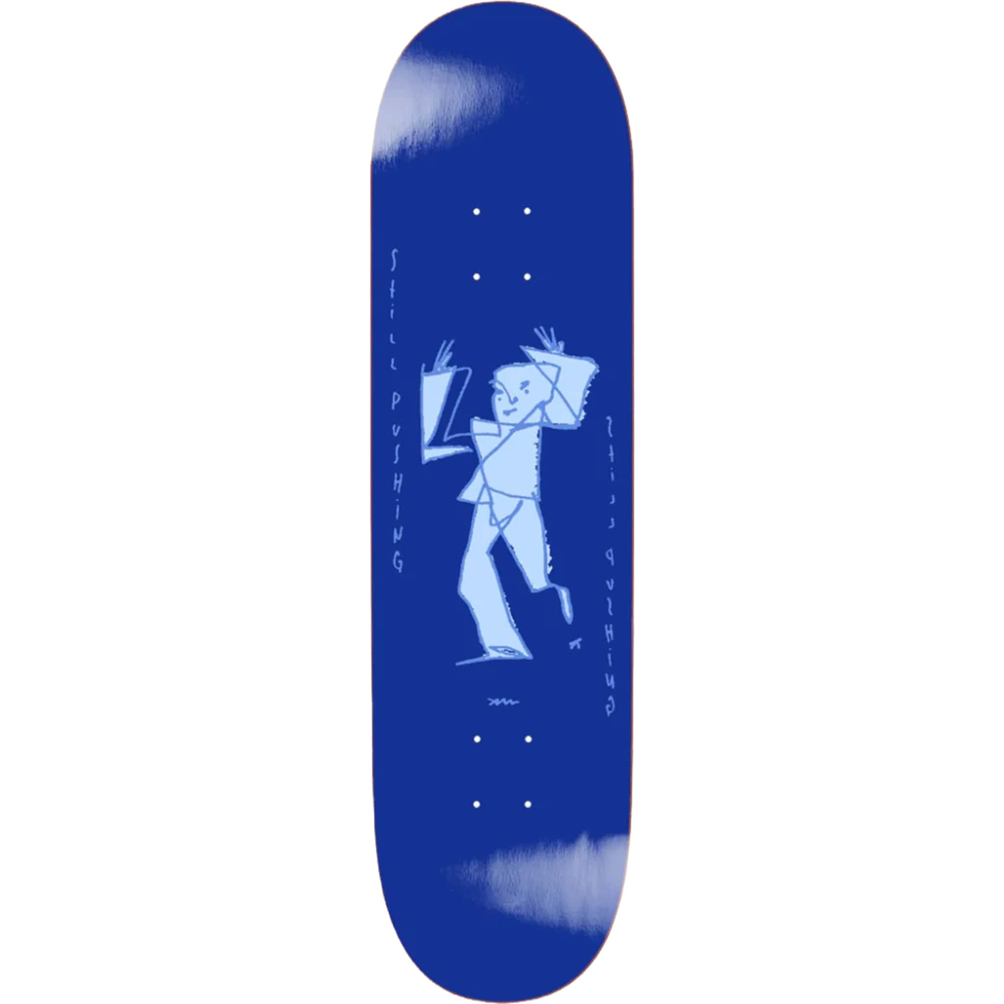 Polar Team Alv Still Pushing Skateboard Deck 8.5"