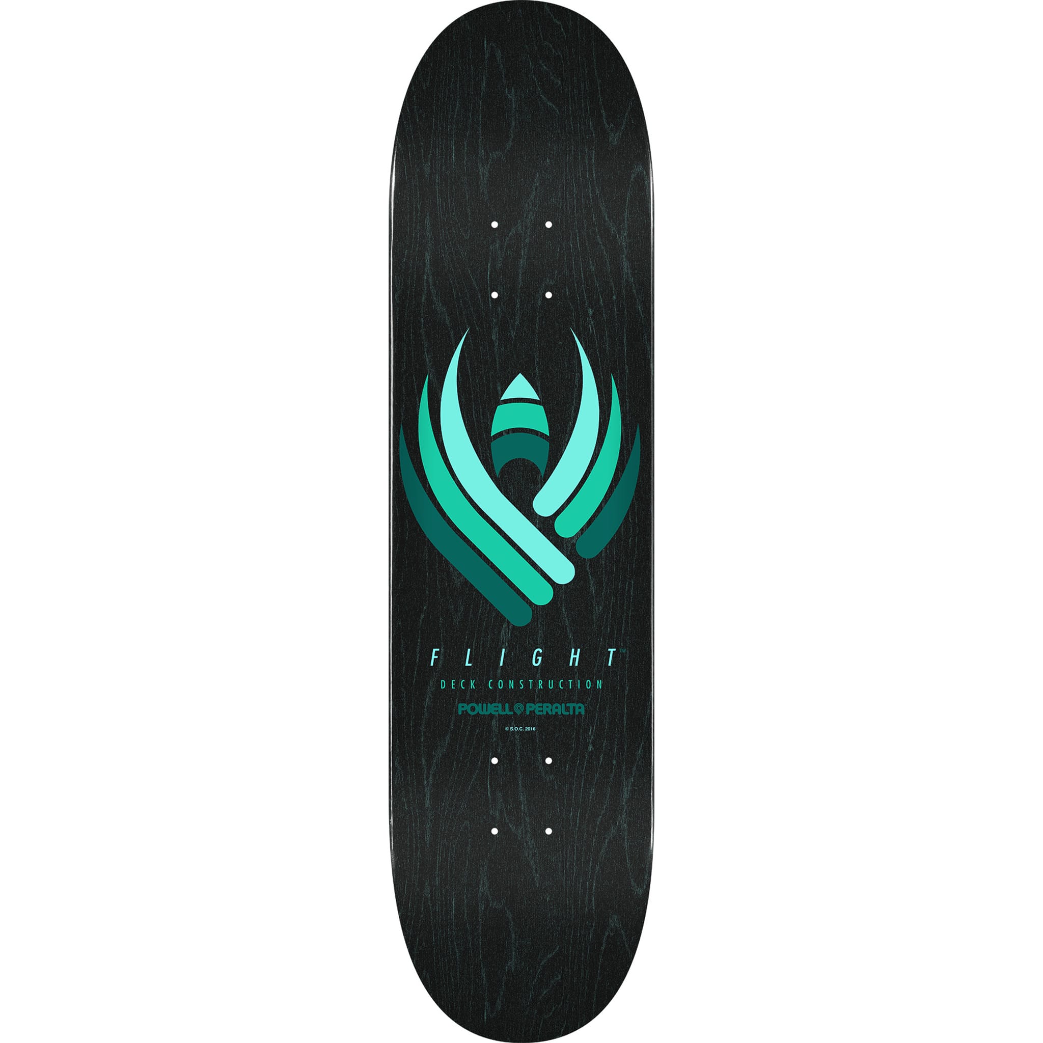 Powell Peralta Retro Black Series Flight Skateboard Deck 8.25"