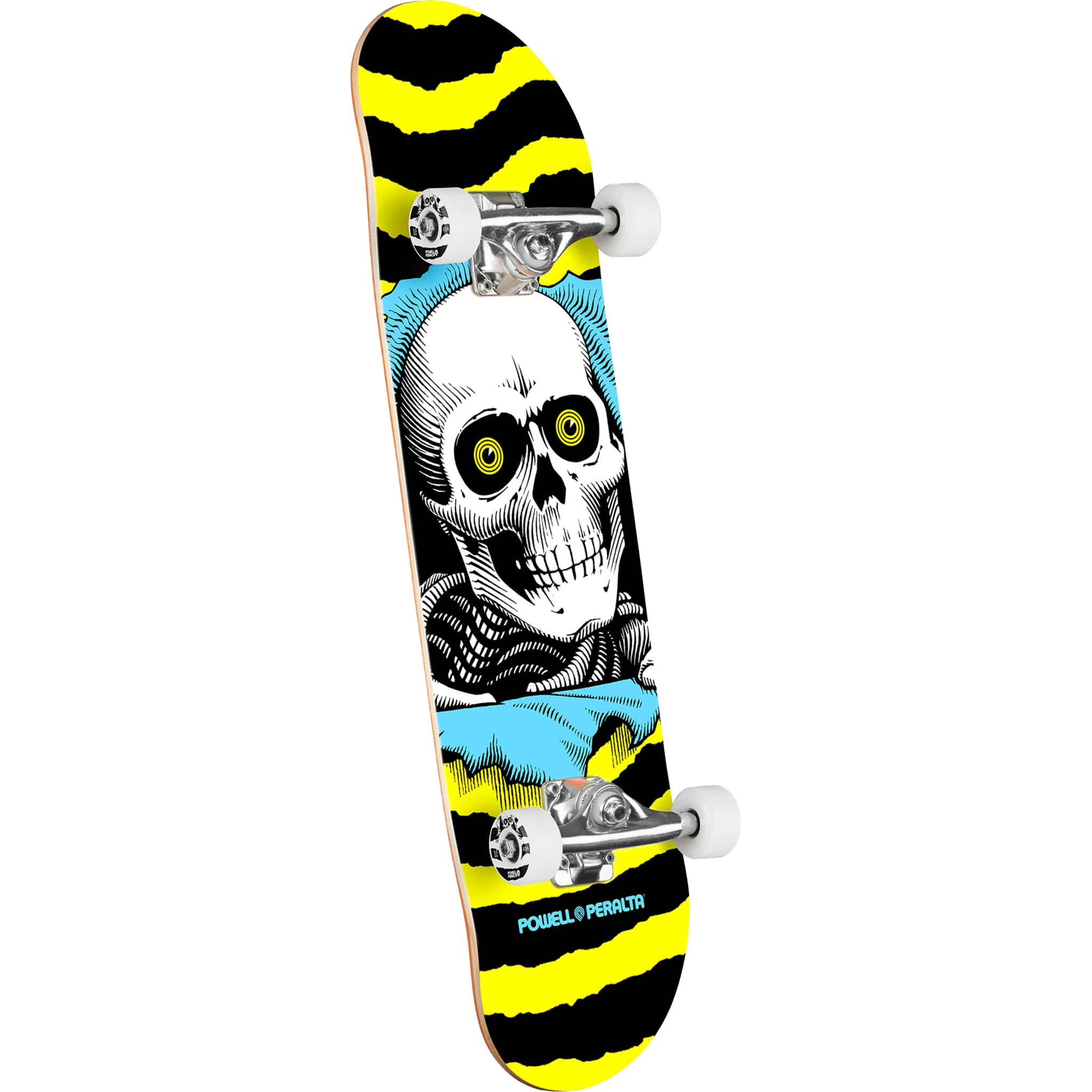Powell Peralta Ripper Skateboard Complete Yellow 7"