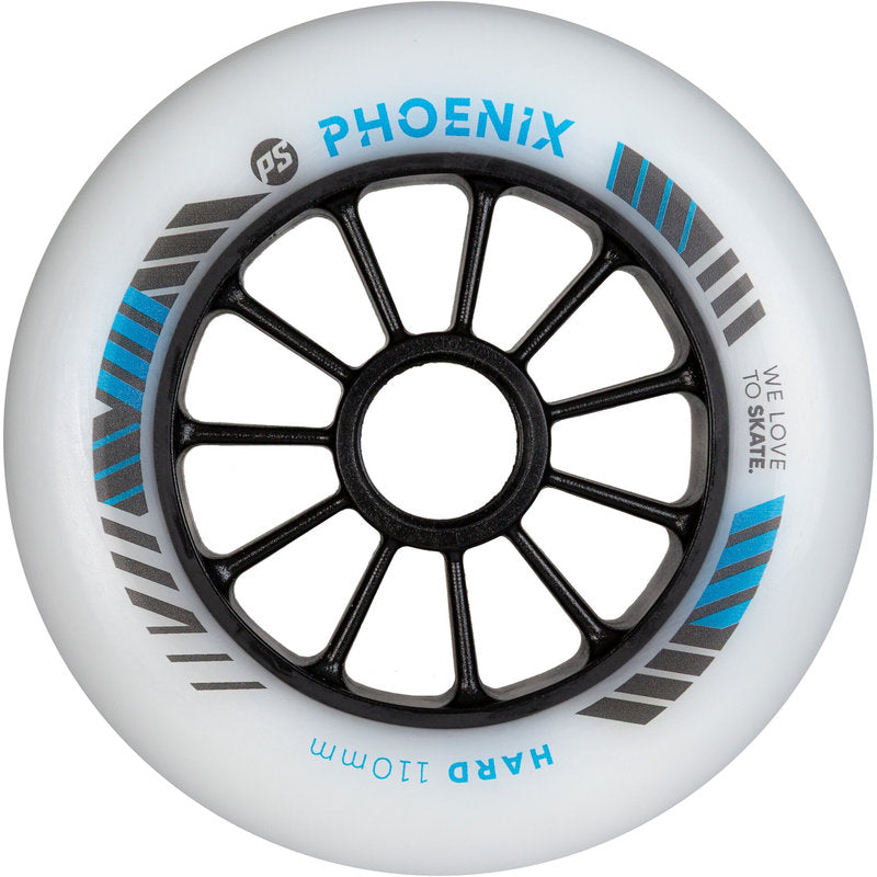 Powerslide PHOENIX SD Hard 110mm/86A Wheels (Pack of 8)