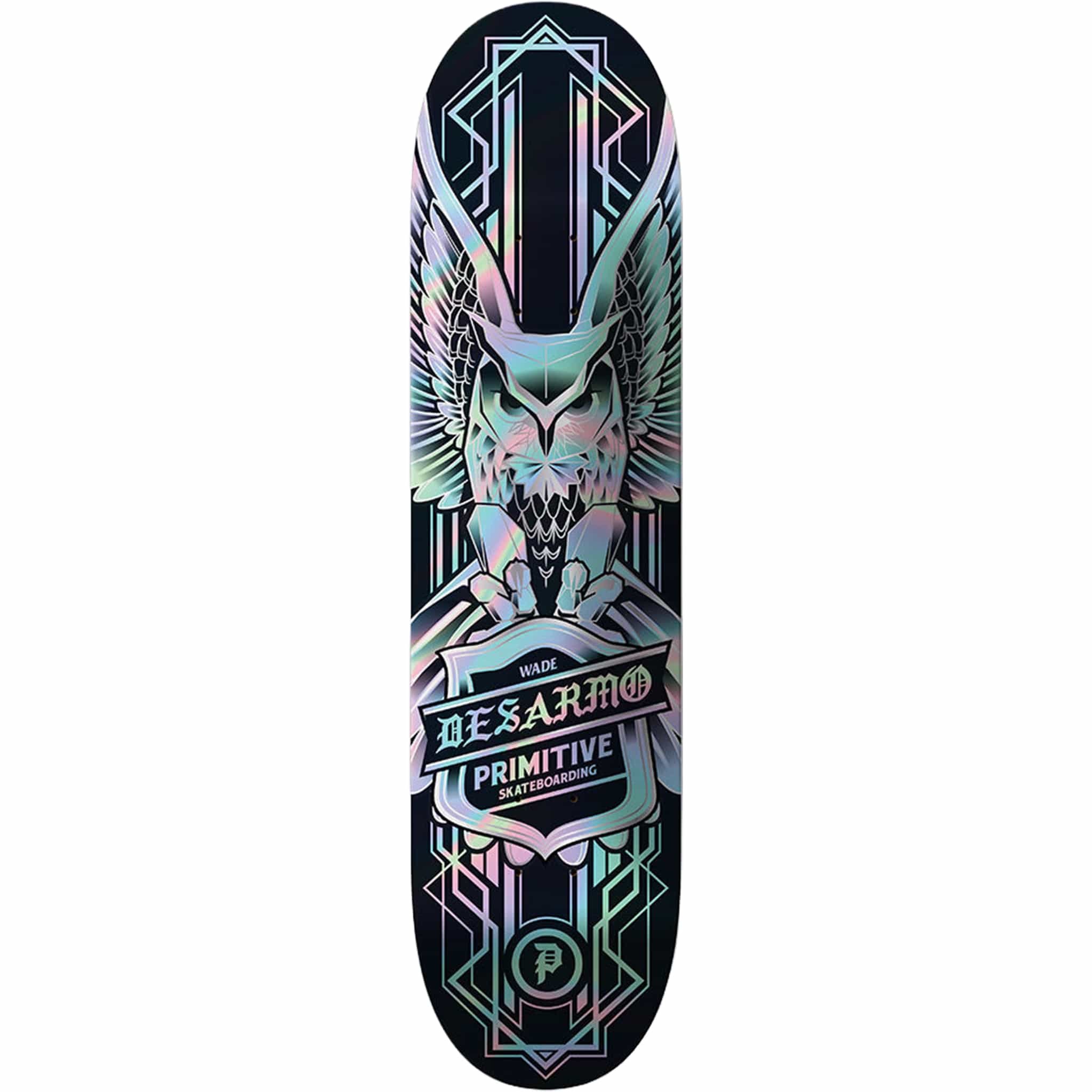 Primitive Desarmo Owl Spectra Skateboard Deck 8.125"