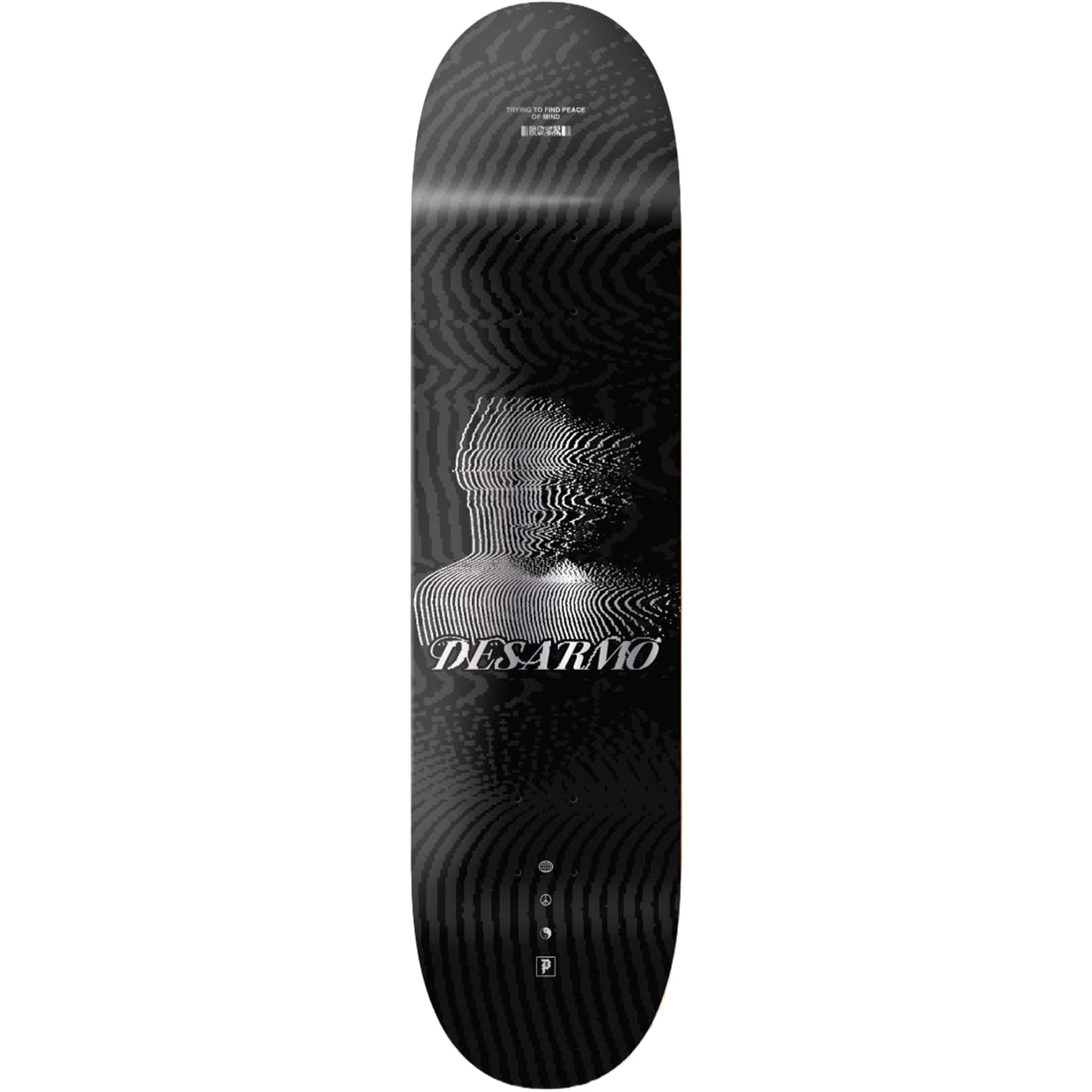 Primitive Wade Desarmo Data Skateboard Deck 8.125"