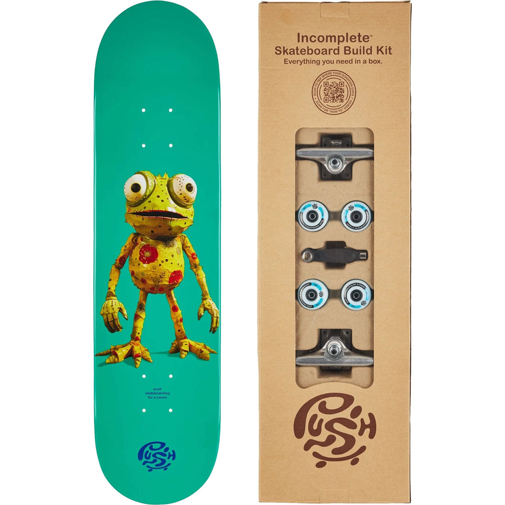 Push Frogster FP Skateboard Incomplete 7.75"