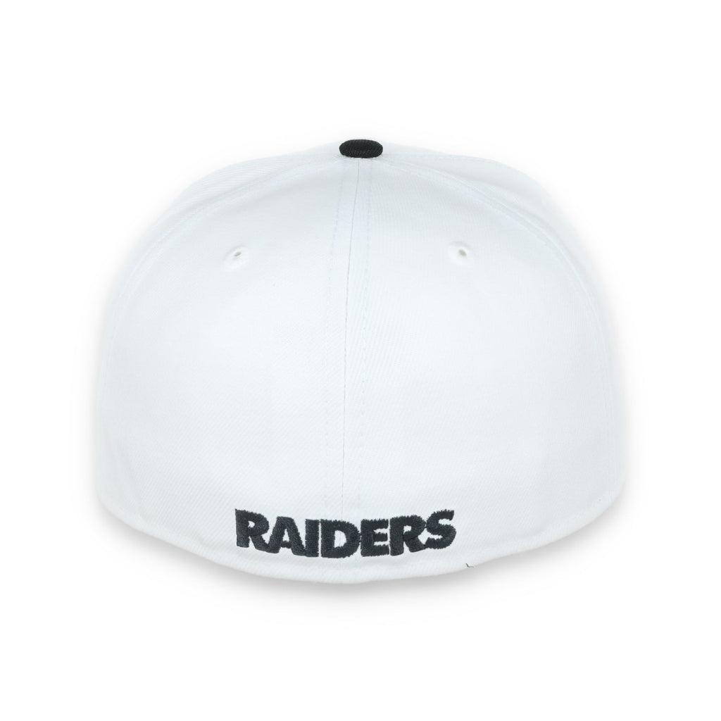 New Era Las Vegas Raiders State E1 59FIFTY Fitted Hat-White/Black