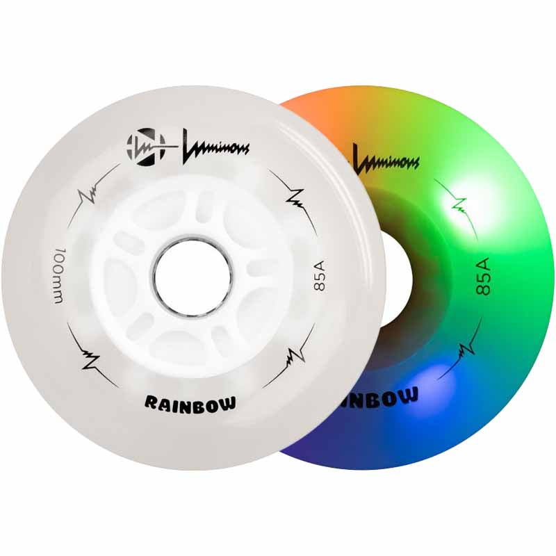Luminous LED 100mm/85A Wheels (Pack of 3)