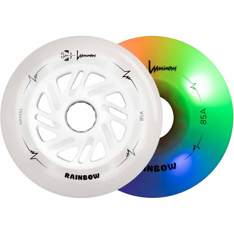Luminous LED 110mm/85A Wheels (Pack of 3)