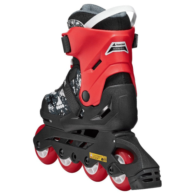 Rollerblade Microblade SL Black Red Kids Skates