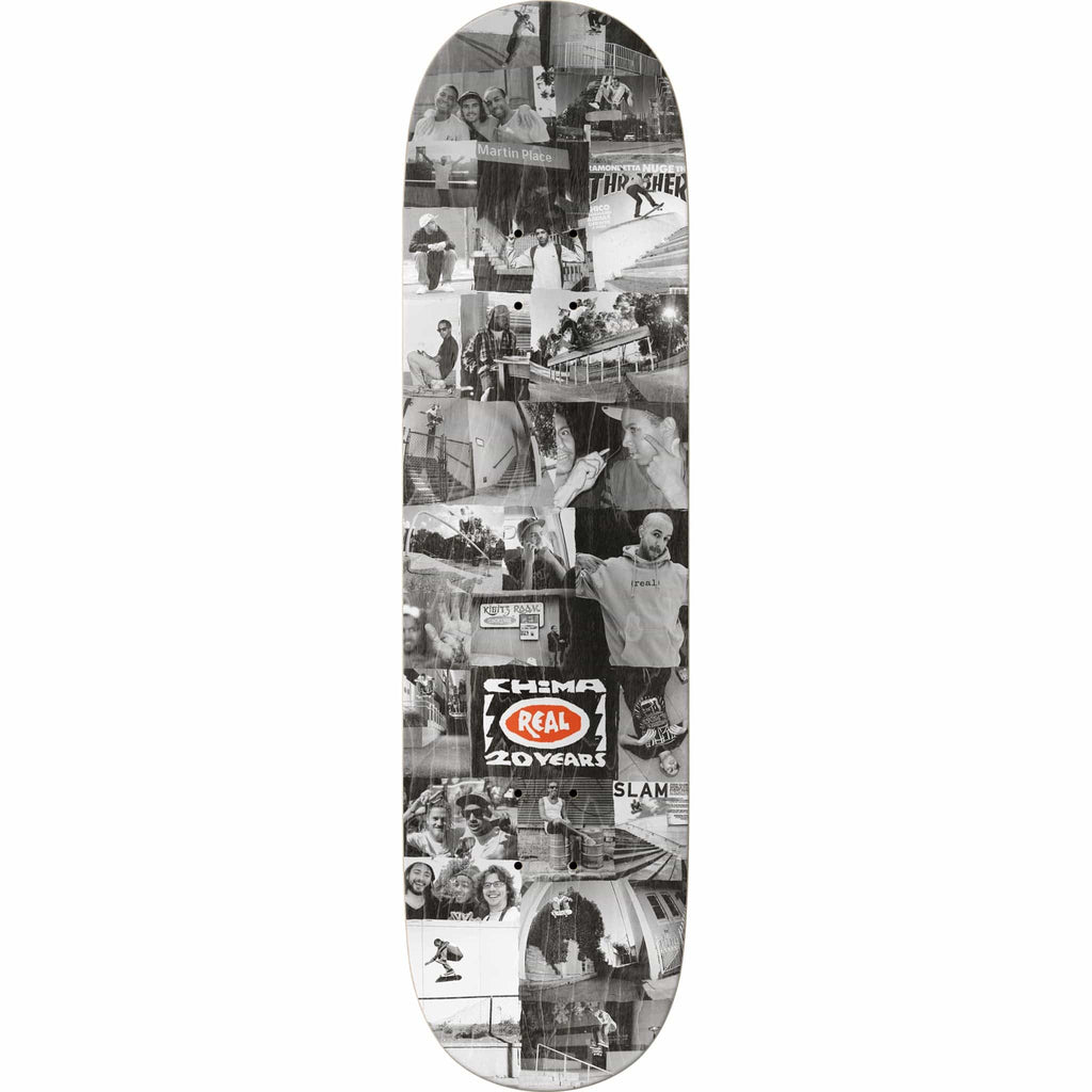 Real Chima 20 Years Skateboard Deck 8.25"