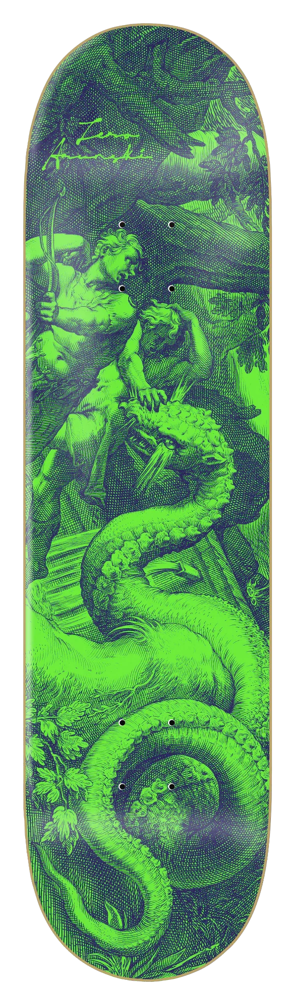 Zero Arunski Renaissance Skateboard Deck - 8.5"
