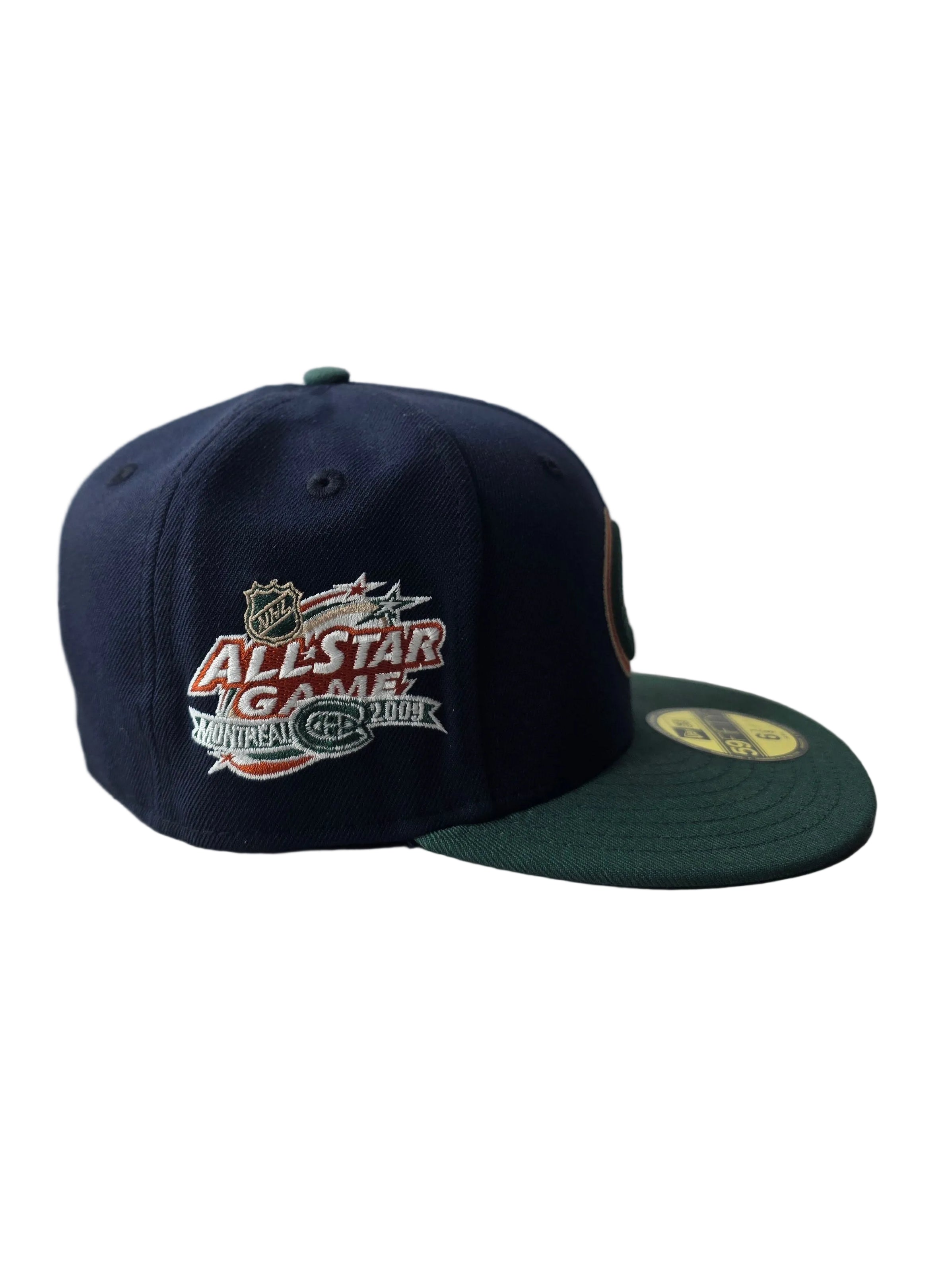 Montreal Canadiens NHL New Era Men's Navy/Green 59Fifty 2009 All Star Game Fitted Hat