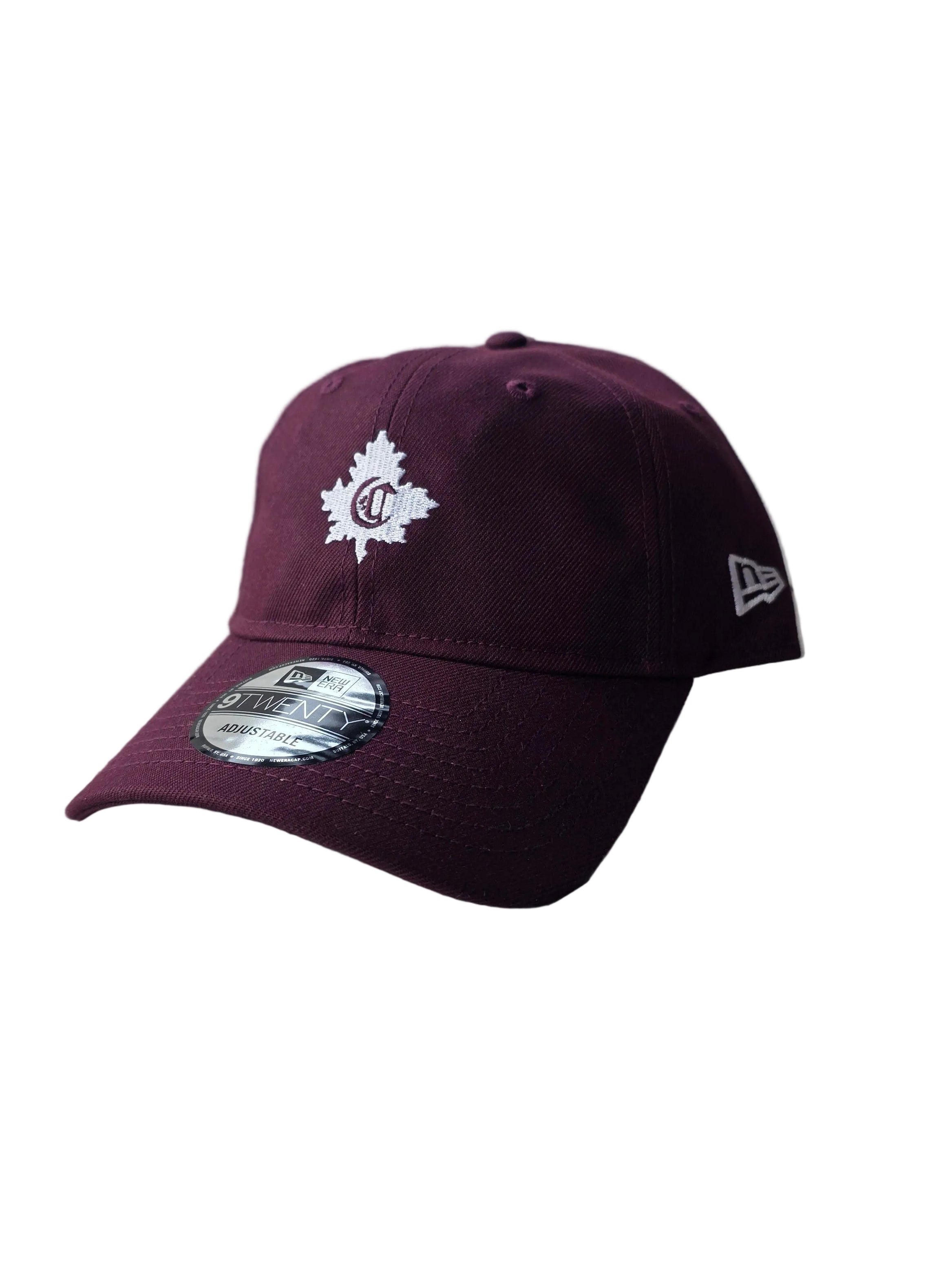 Montreal Canadiens NHL New Era Men's Maroon 9Twenty Core Classic 1910 Logo Adjustable Hat