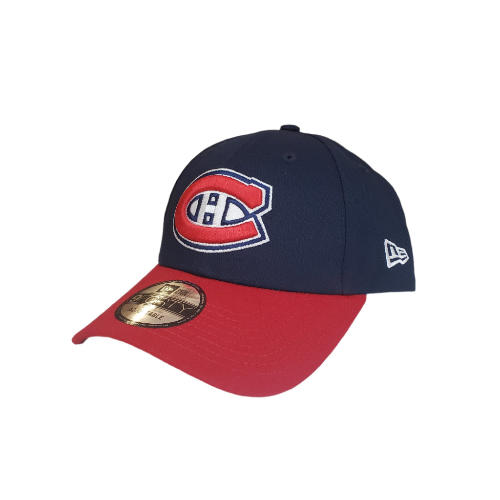 Montreal Canadiens NHL New Era Men's Navy/Red 9Forty Two Tone Adjustable Hat