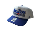 Toronto Blue Jays MLB 47 Brand Men's Scrip Fade Two Tone Rope Hitch Adjustable Hat