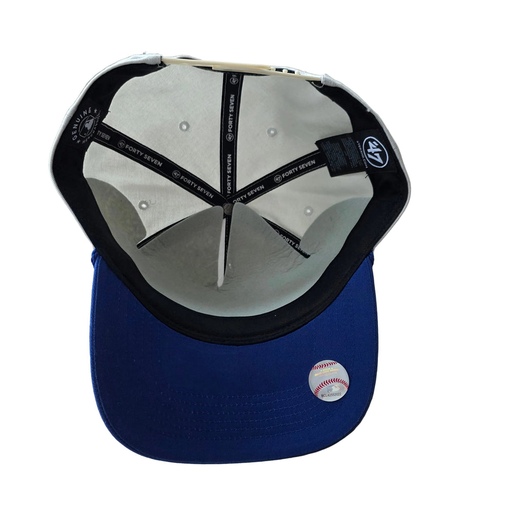 Toronto Blue Jays MLB 47 Brand Men's Scrip Fade Two Tone Rope Hitch Adjustable Hat