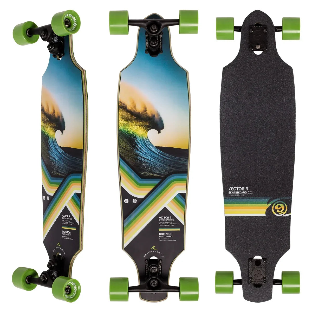 Sector 9 Roundhouse Roll Complete Longboard - 8.7″