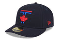Toronto Blue Jays MLB New Era Men's Navy 59Fifty Low Profile 2024 City Connect Fitted Hat