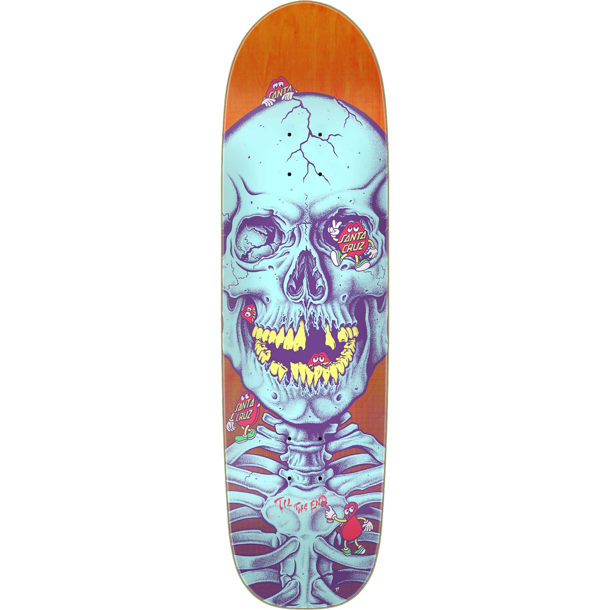 Santa Cruz Dot Dudes FeelBase Skateboard Deck 8.5"