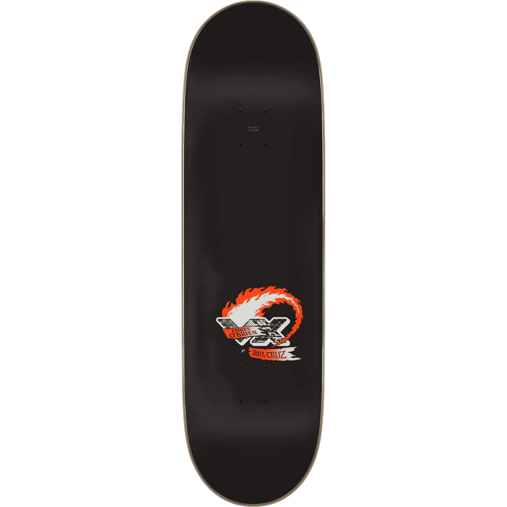 Santa Cruz O'Brien Reaper Hand VX Skateboard Deck 9"