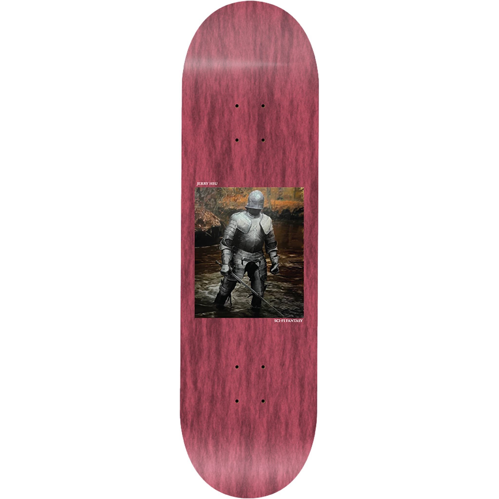 Sci-Fi Fantasy Jerry Hsu Knight Skateboard Deck 8.25"