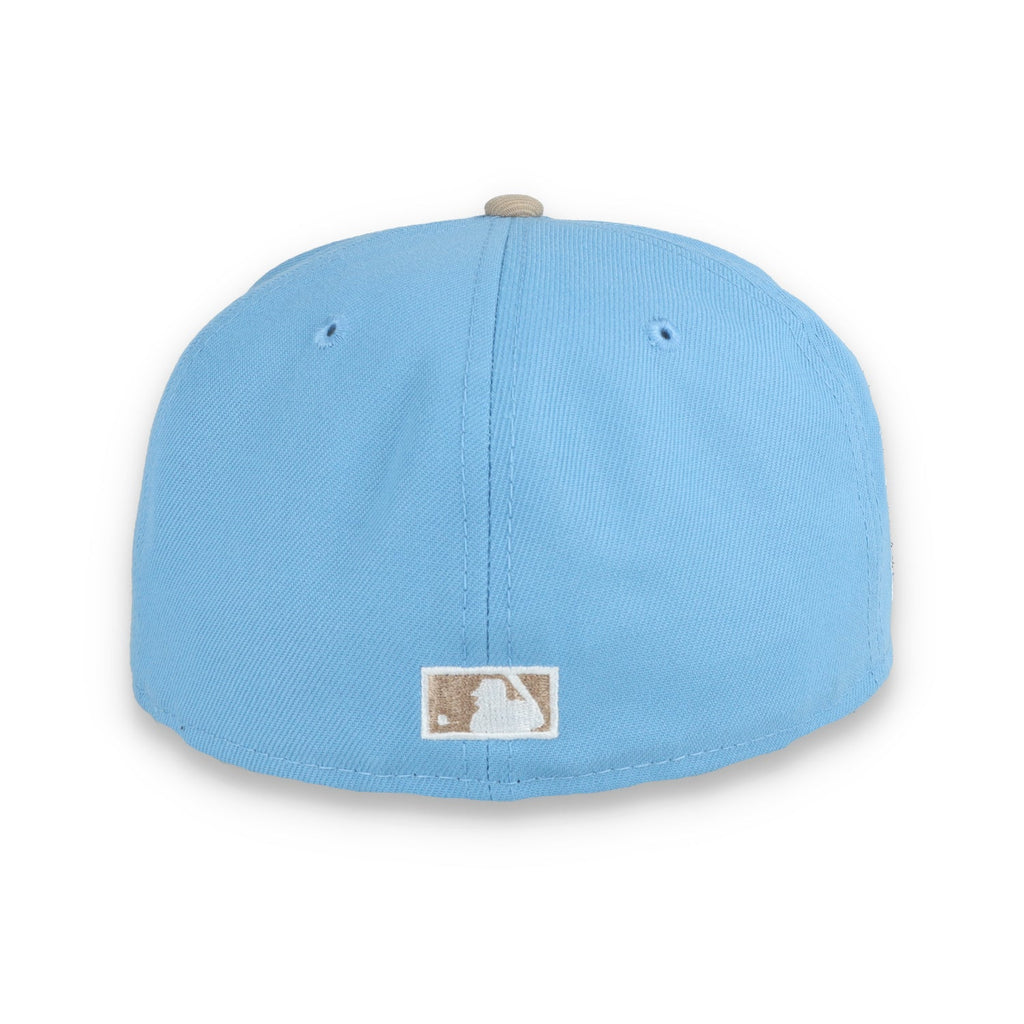 New Era San Francisco Giants 2012 World Series Side Patch 59FIFTY Fitted Hat-Sky Blue/Camel