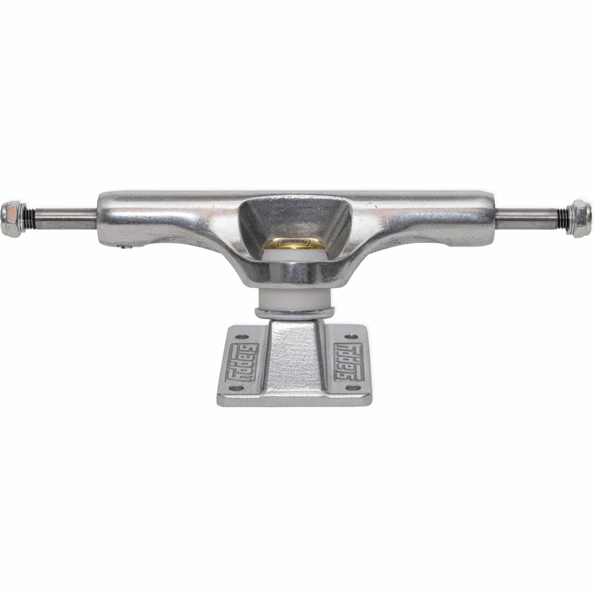 Slappy ST1 Inverted Hollow Lights Ultra Low Kingpin Polished Gold Skateboard Trucks 8.25"