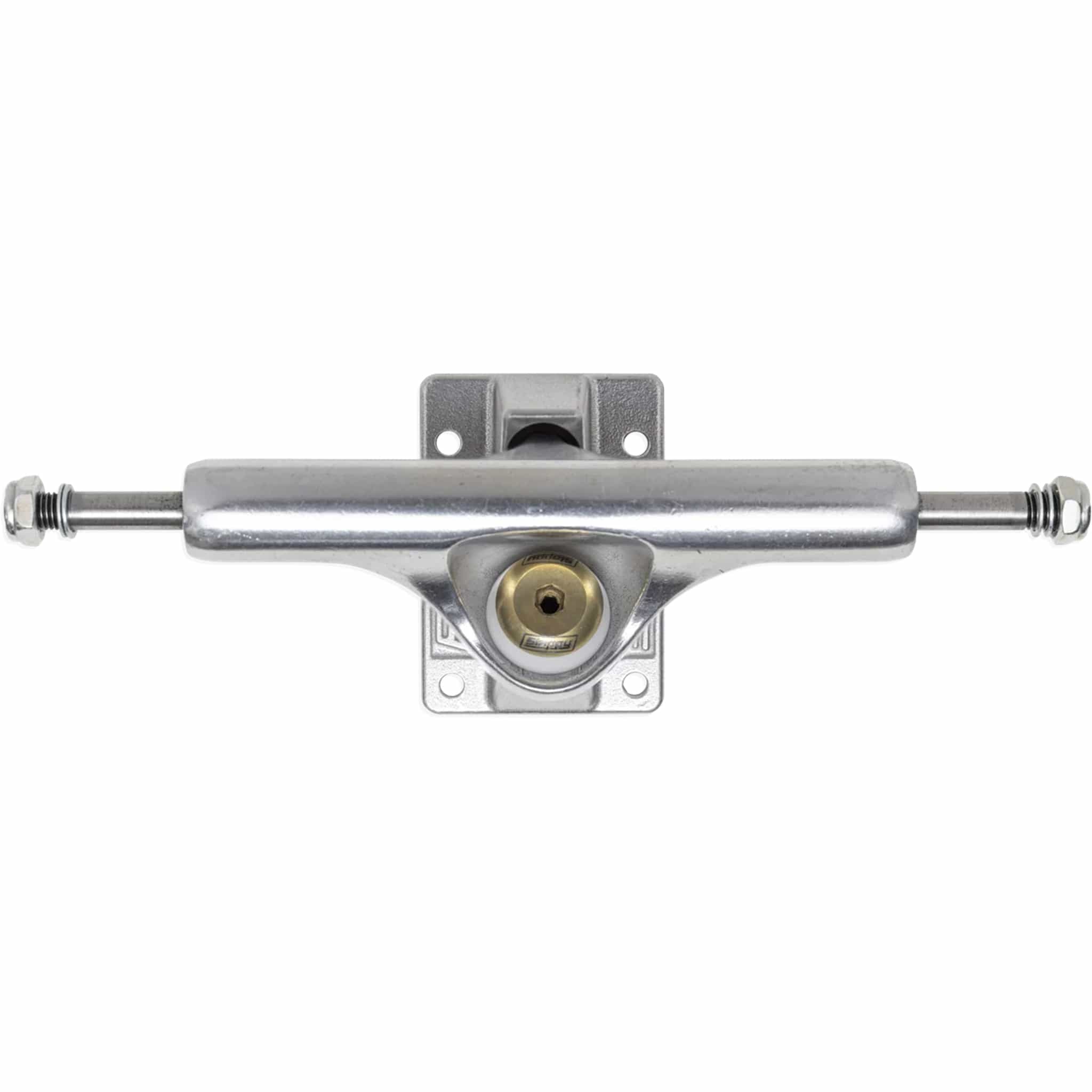 Slappy ST1 Inverted Hollow Lights Ultra Low Kingpin Polished Gold Skateboard Trucks 8.5"