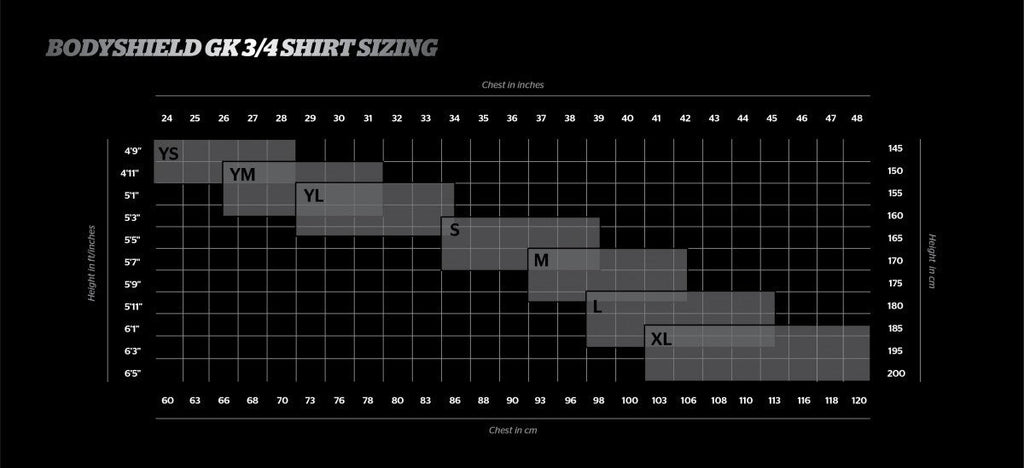 Men's Bodyshield Goalkeeper 3/4 Undershirt