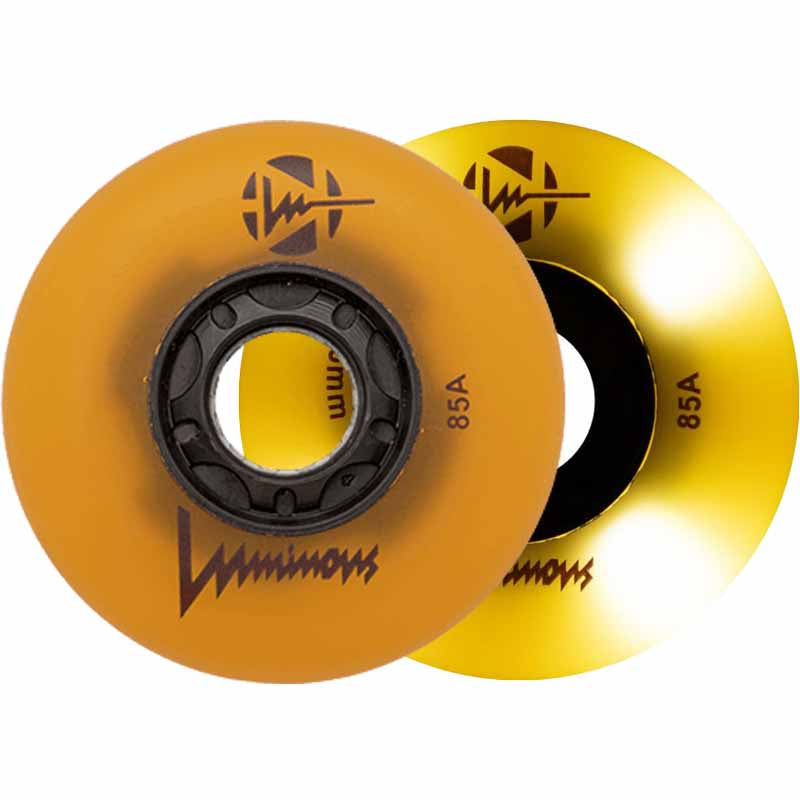 Luminous LED 76mm/85A Wheels (Pack of 4)