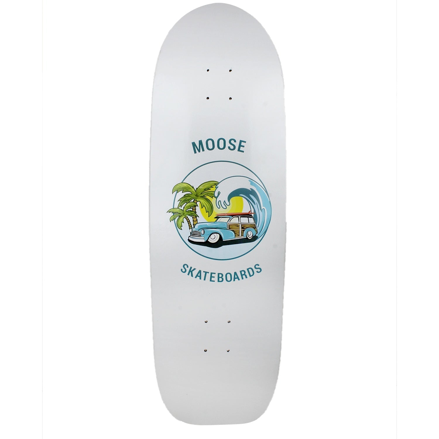 Moose Deck Sunset Cruise 10" x 33" Green/Yellow