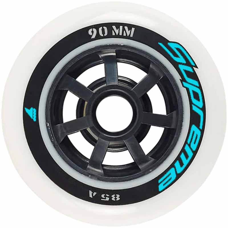 Rollerblade Supreme 90mm/85A Wheels (Pack of 4)