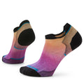 Smartwool - Run Zero Cushion Ombre Print Low - Women's - Tandoori Orange