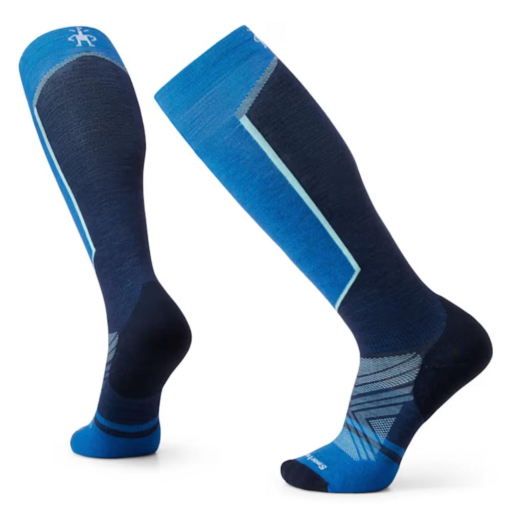 Smartwool - Ski Targeted Cushion Over The Calf Socks - Men's - Laguna Blue