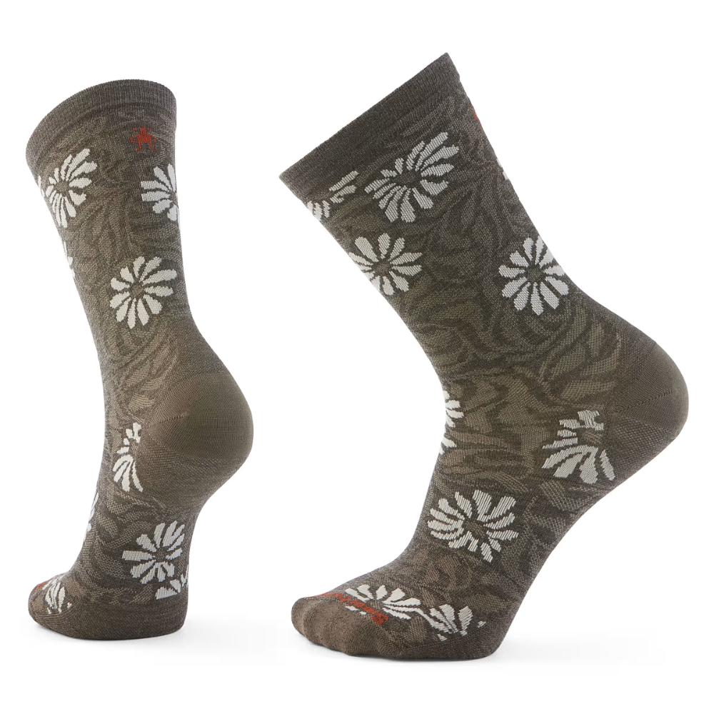 Smartwool - Everyday Floral Crew - Taupe