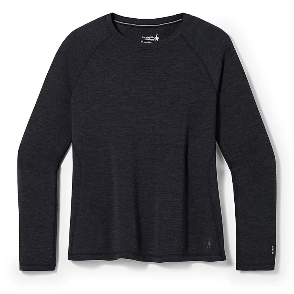 Smartwool - Classic Thermal Merino Base Layer Crew - Women's Plus - Charcoal Heather