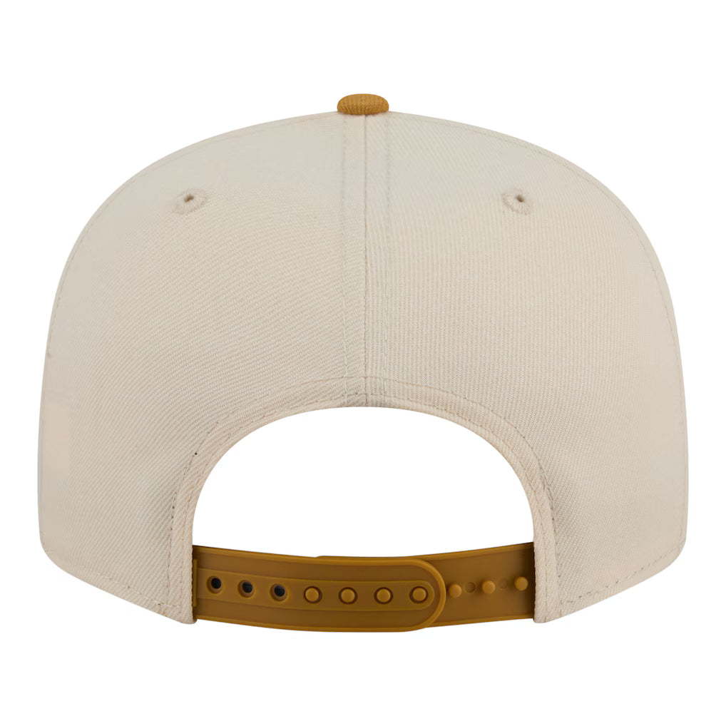 New Era Los Angeles Lakers  Two-Tone Color Pack 9FIFTY Snapback Hat - Cream/Tan