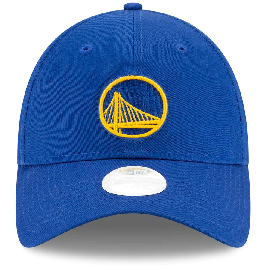NEW ERA WOMENS GOLDEN STATE WARRIORS CORE CLASSIC 9TWENTY ADJUSTABLE HAT-ROYAL
