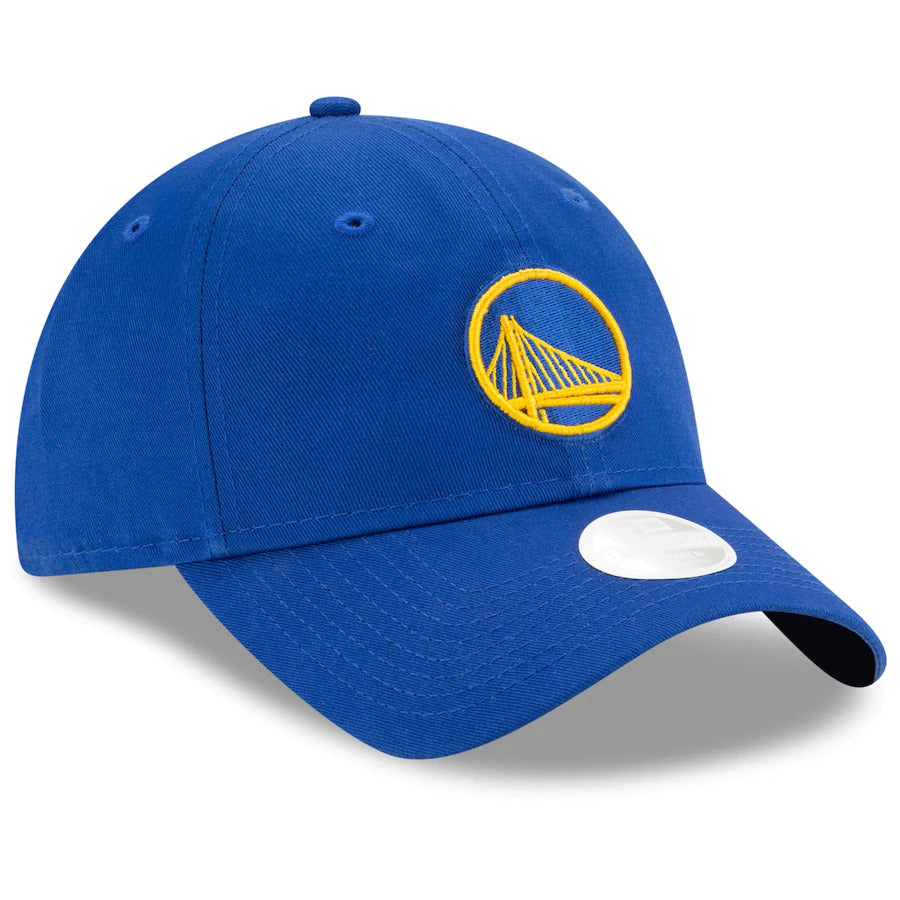 NEW ERA WOMENS GOLDEN STATE WARRIORS CORE CLASSIC 9TWENTY ADJUSTABLE HAT-ROYAL