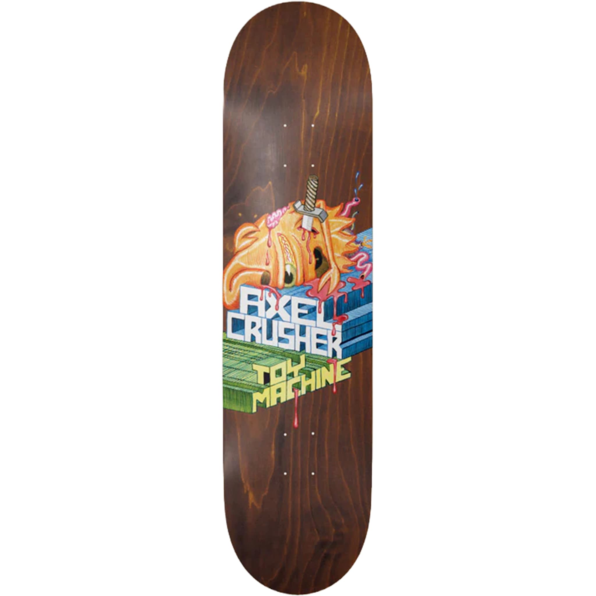 Toy Machine Axel Stabbed Skateboard Deck 8.38"