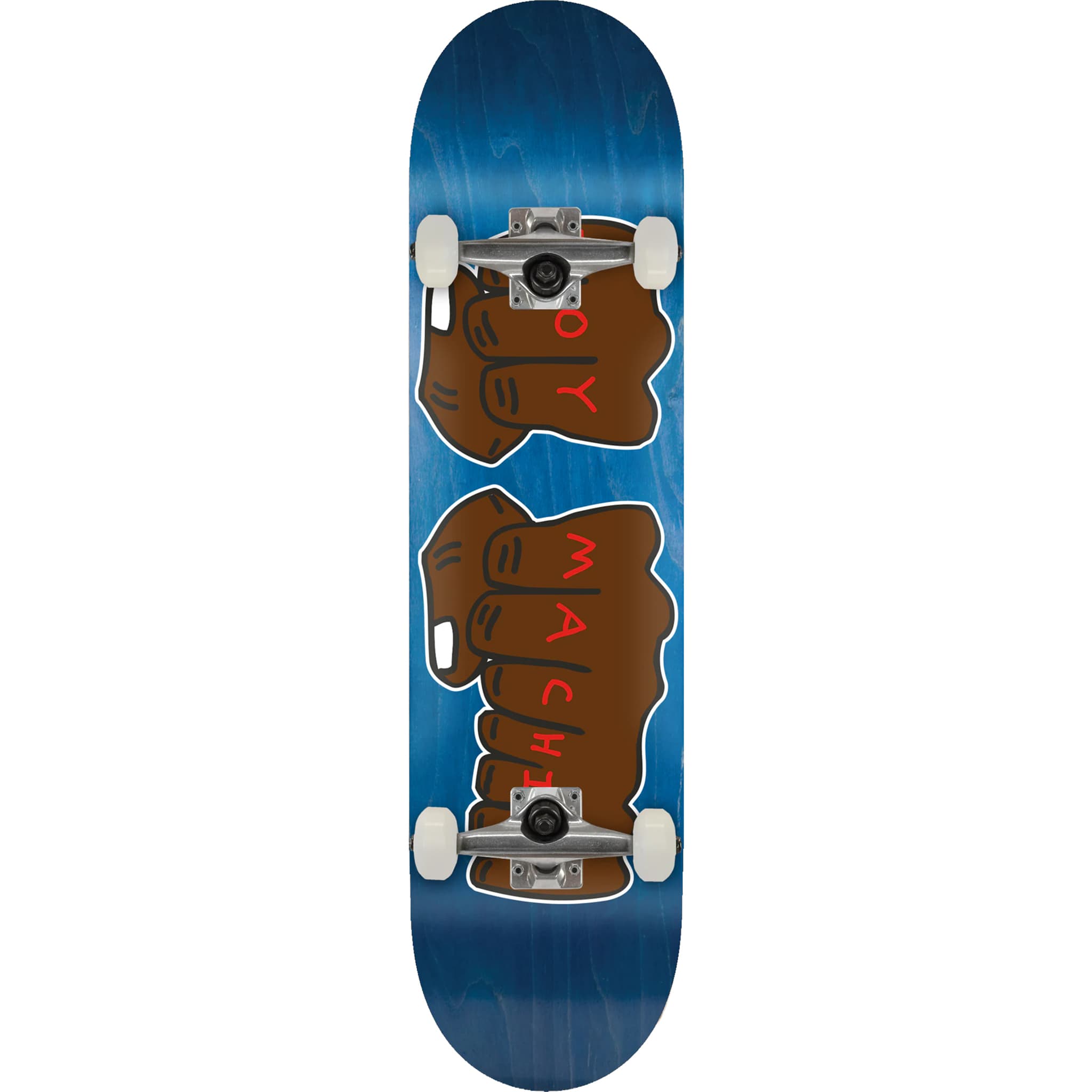 Toy Machine Fists Skateboard Complete 7.75"