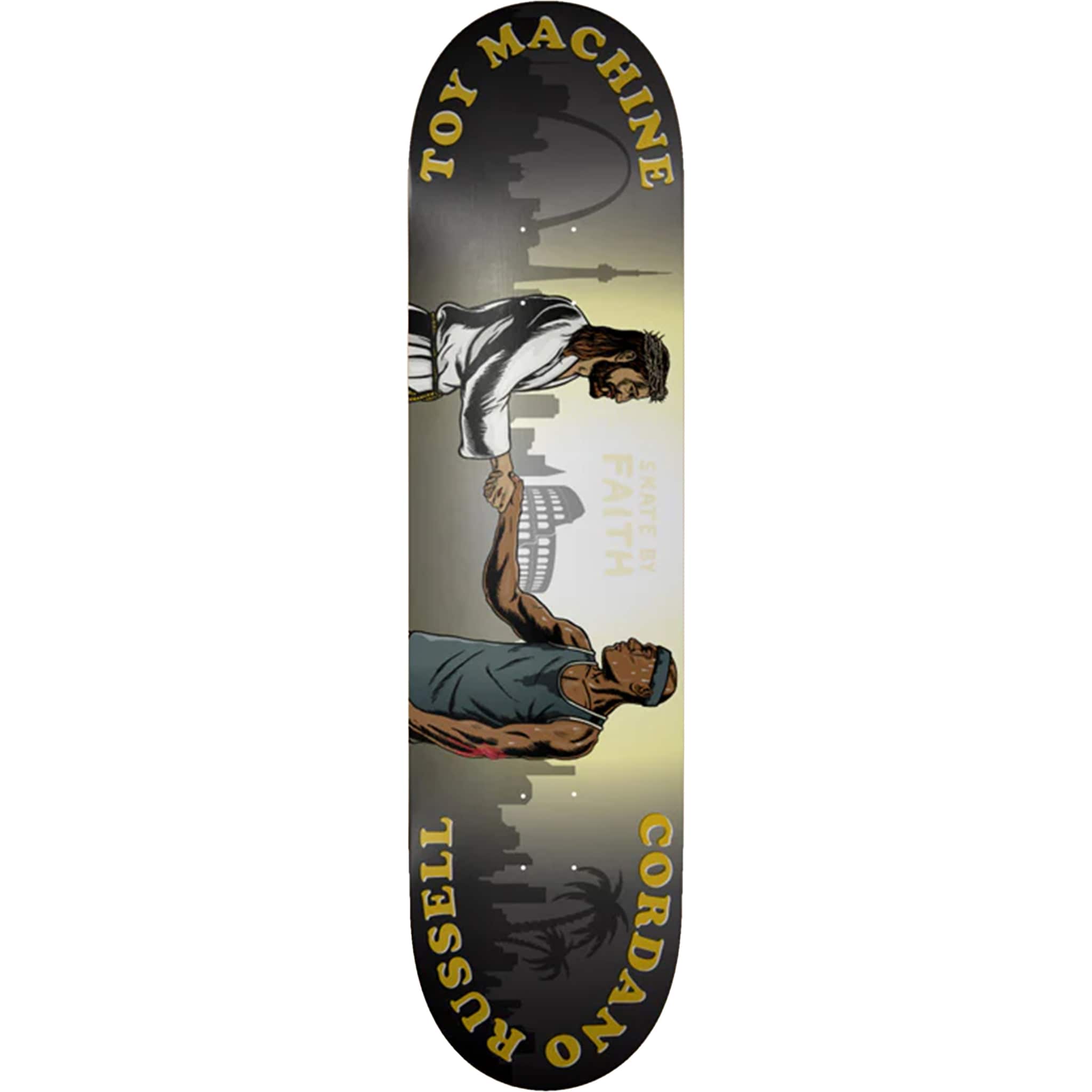 Toy Machine Russell Skate By Faith Skateboard Deck 8.5"