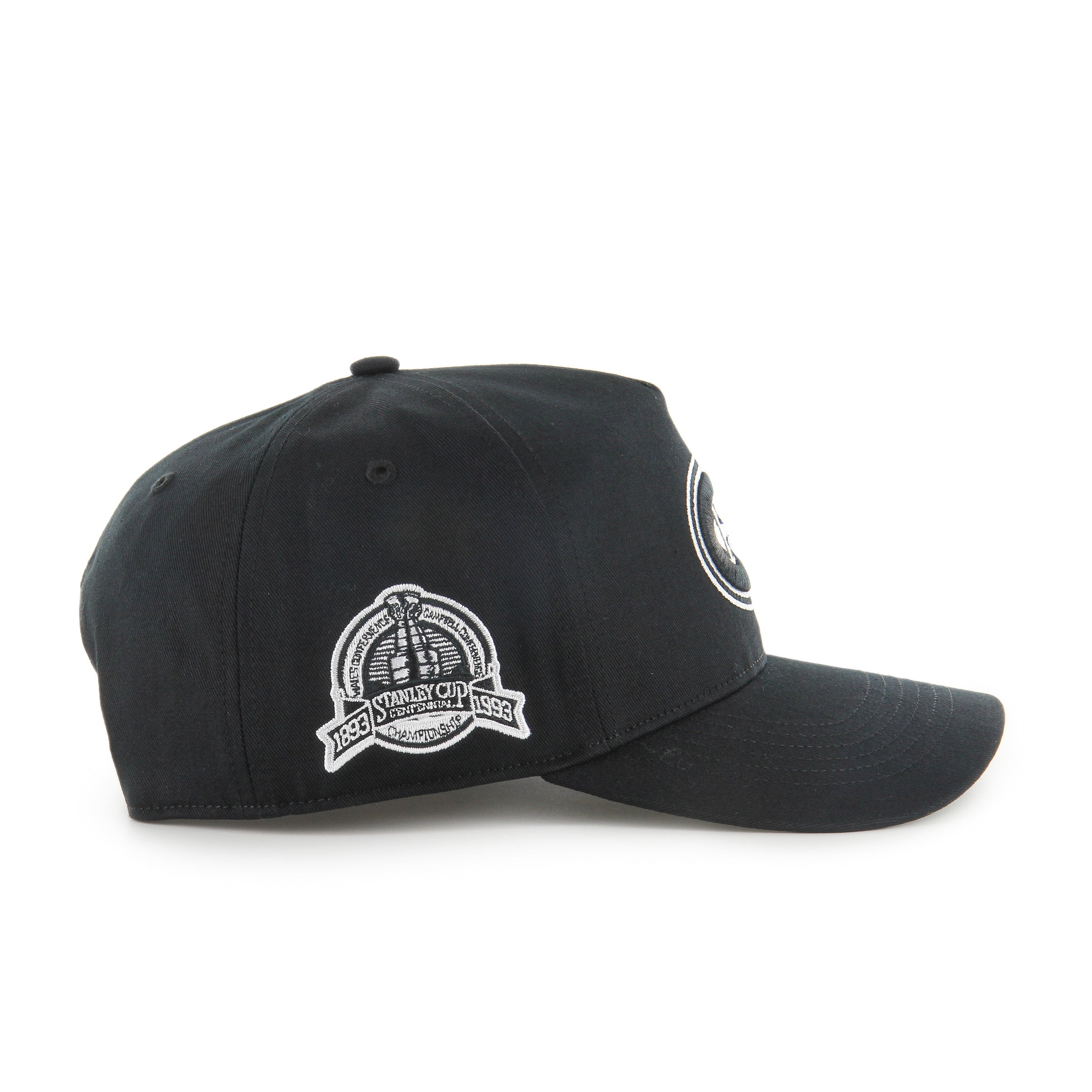 Montreal Canadiens NHL 47 Brand Men's Black/White Sure Shot Hitch Snapback