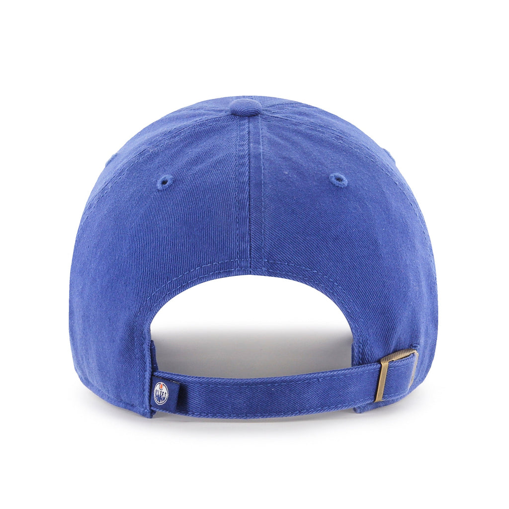 Edmonton Oilers NHL 47 Brand Men's Royal Blue 1979 Clean Up Adjustable Hat