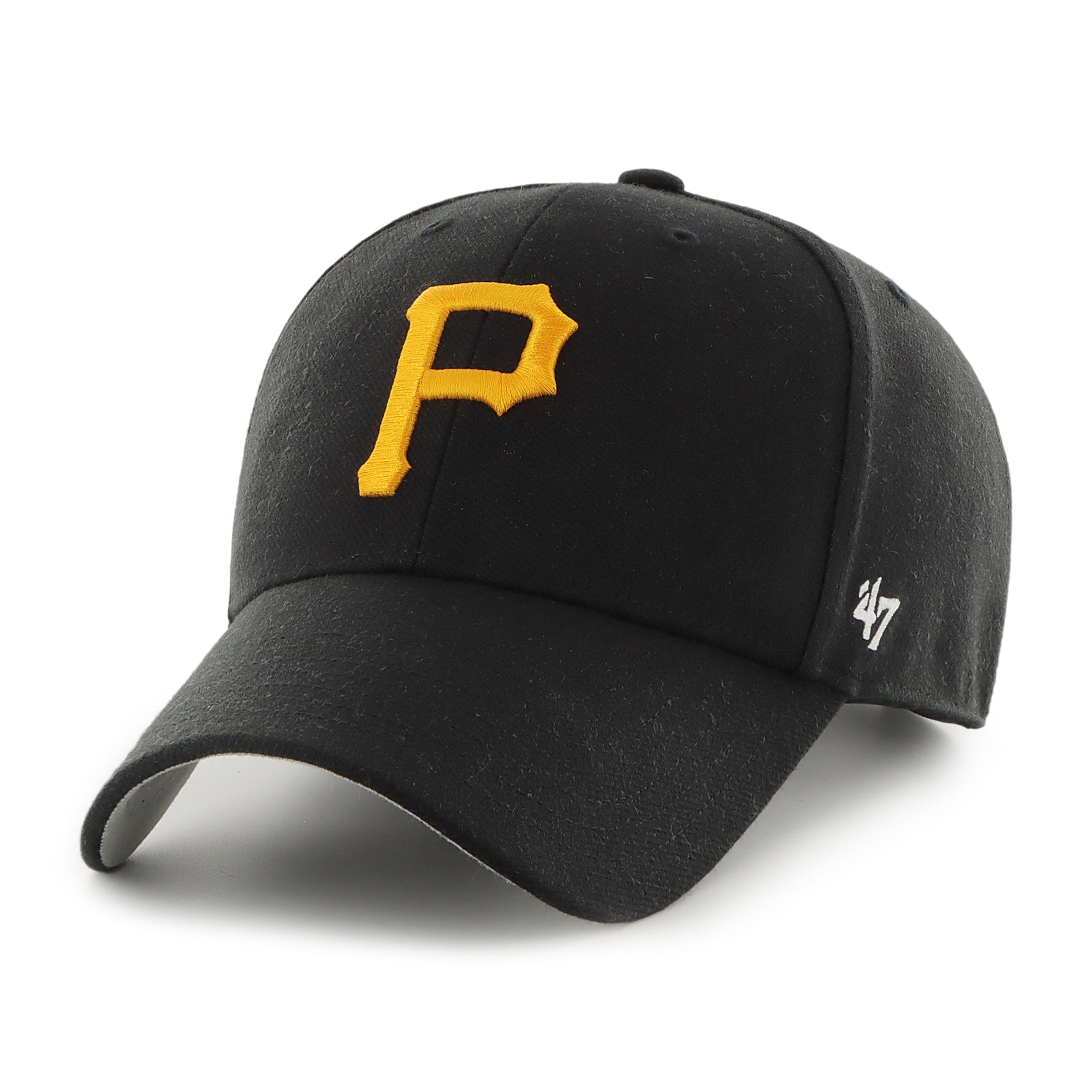 Pittsburgh Pirates MLB 47 Brand Men's Black 76th World Series MVP Sure Shot Snapback