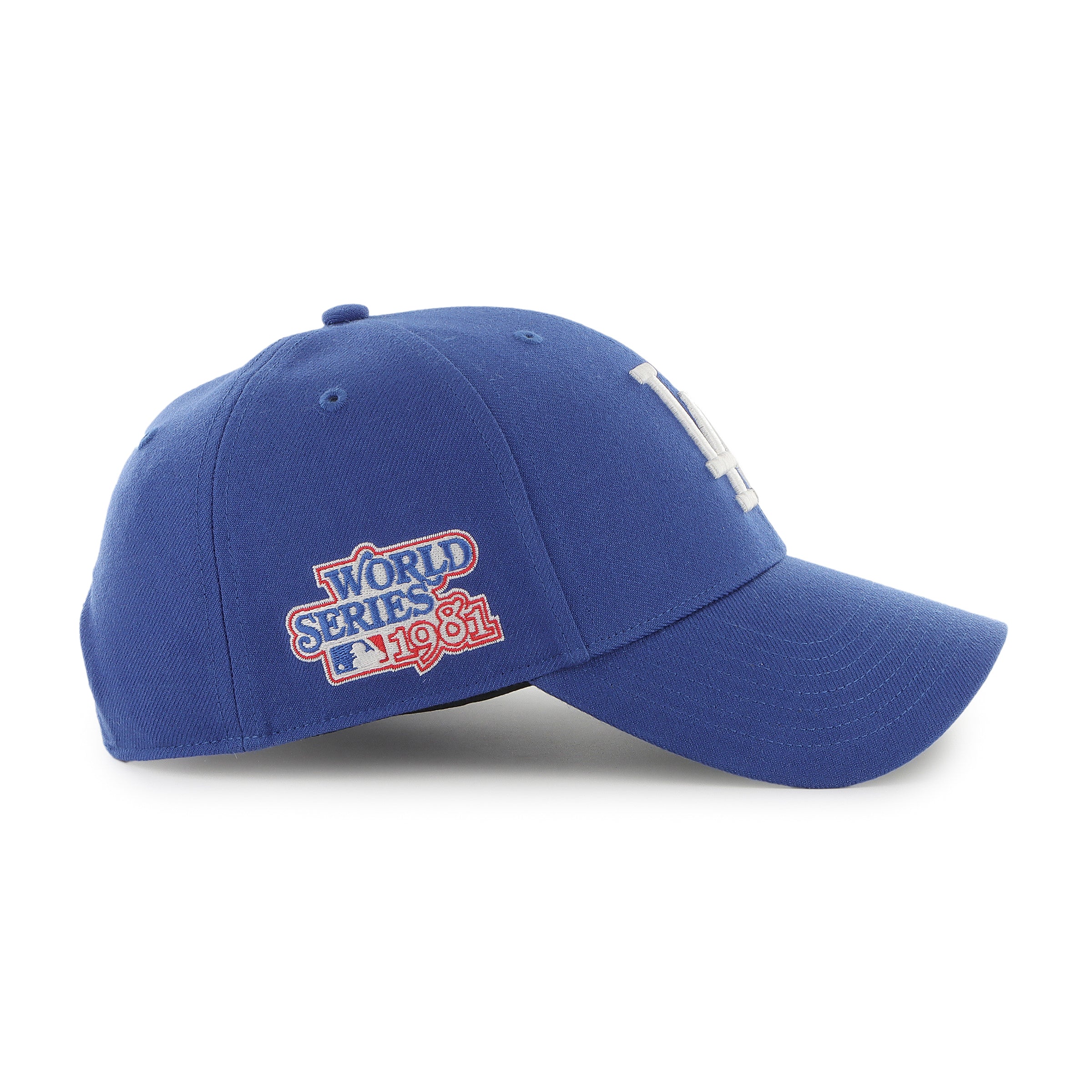 Los Angeles Dodgers MLB 47 Brand Men's Royal 1981 World Series MVP Sure Shot Snapback