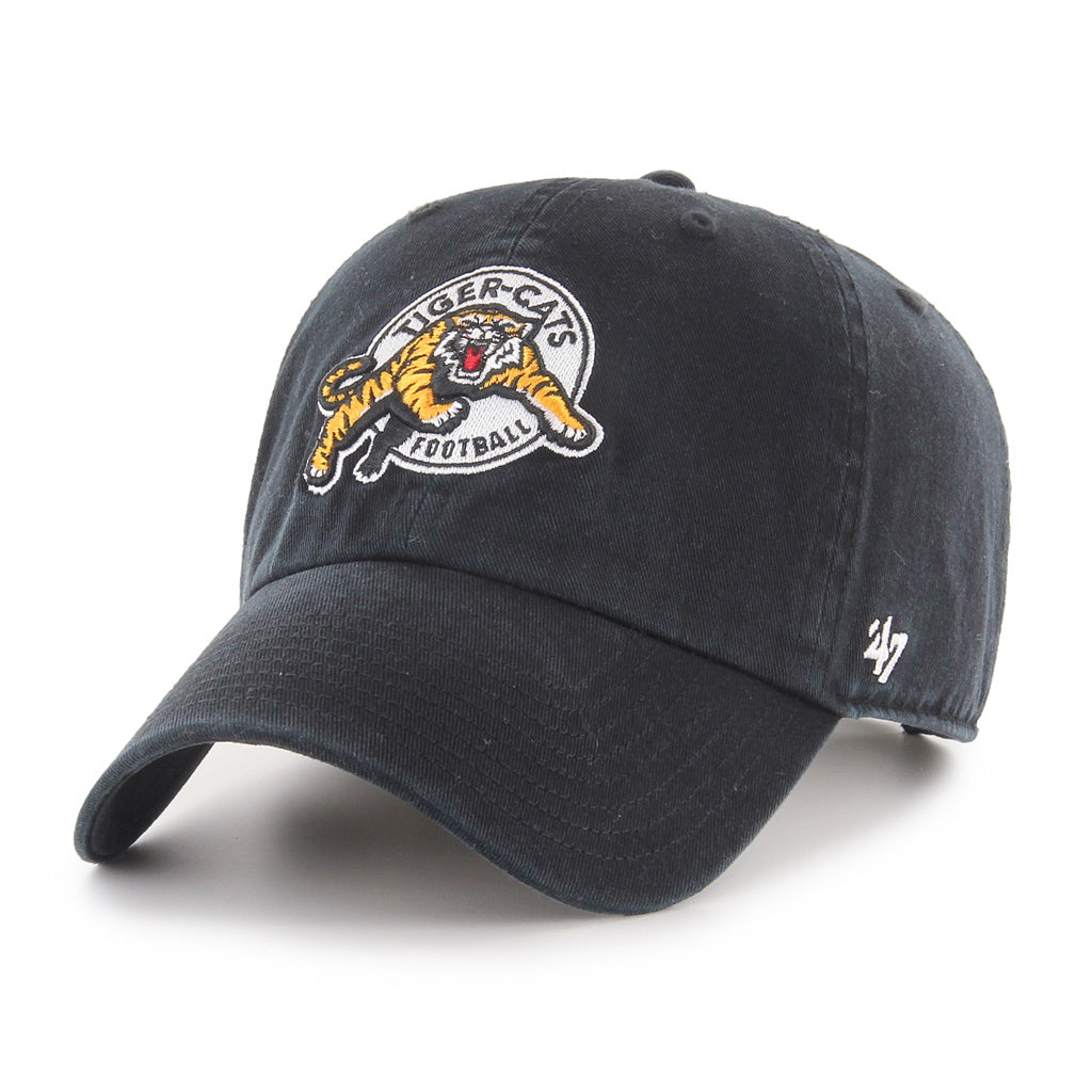 Hamilton Tiger-Cats CFL 47 Brand Men's Black Clean up Adjustable Hat