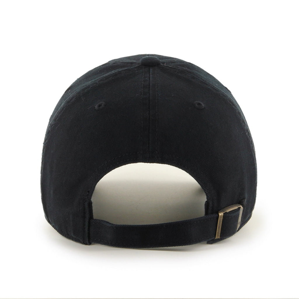 Philadelphia Eagles NFL 47 Brand Men's Black On Black Clean up Adjustable Hat