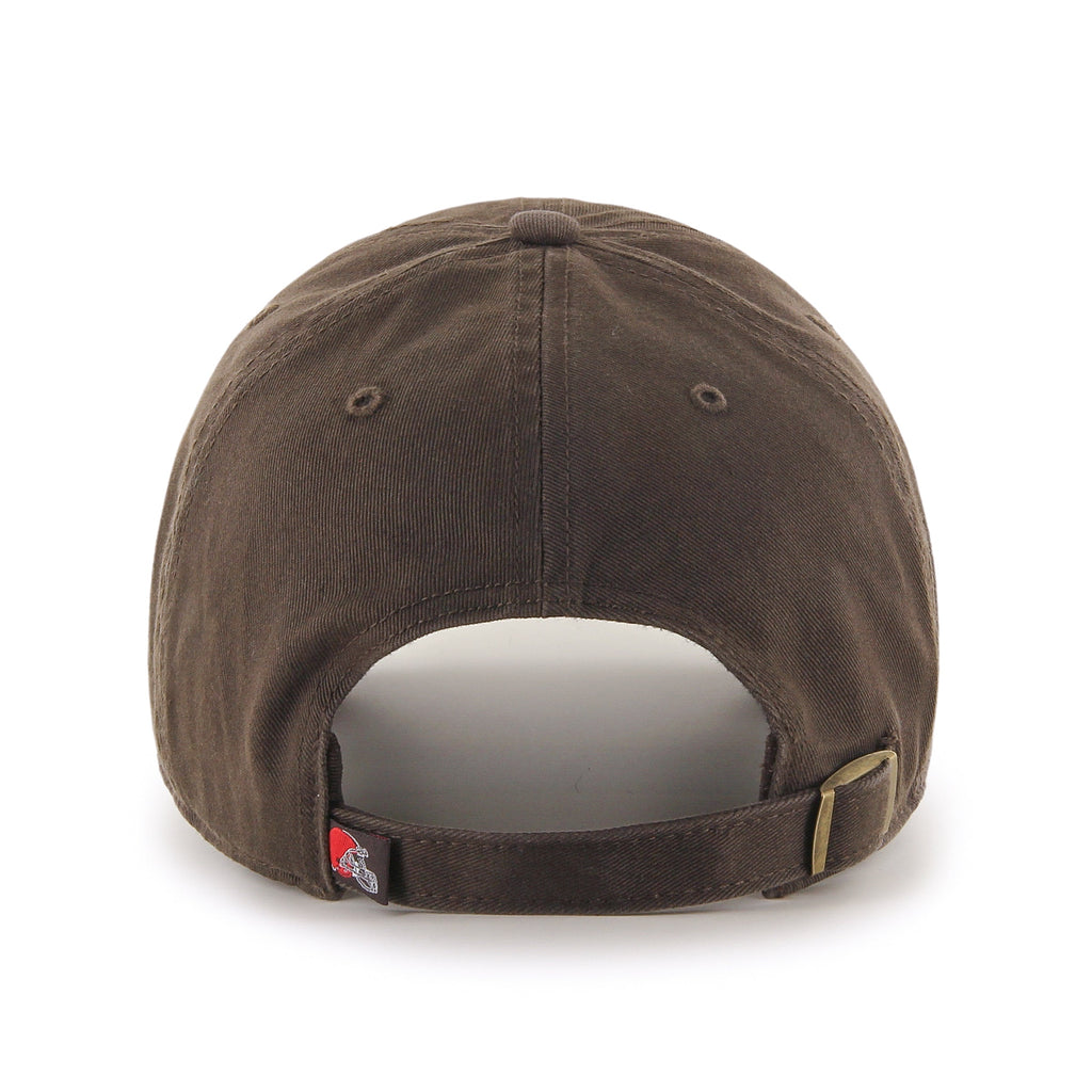 Cleveland Browns NFL 47 Brand Men's Brown Clean up Adjustable Hat