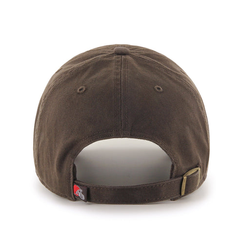 Cleveland Browns NFL 47 Brand Men's Brown Clean up Adjustable Hat